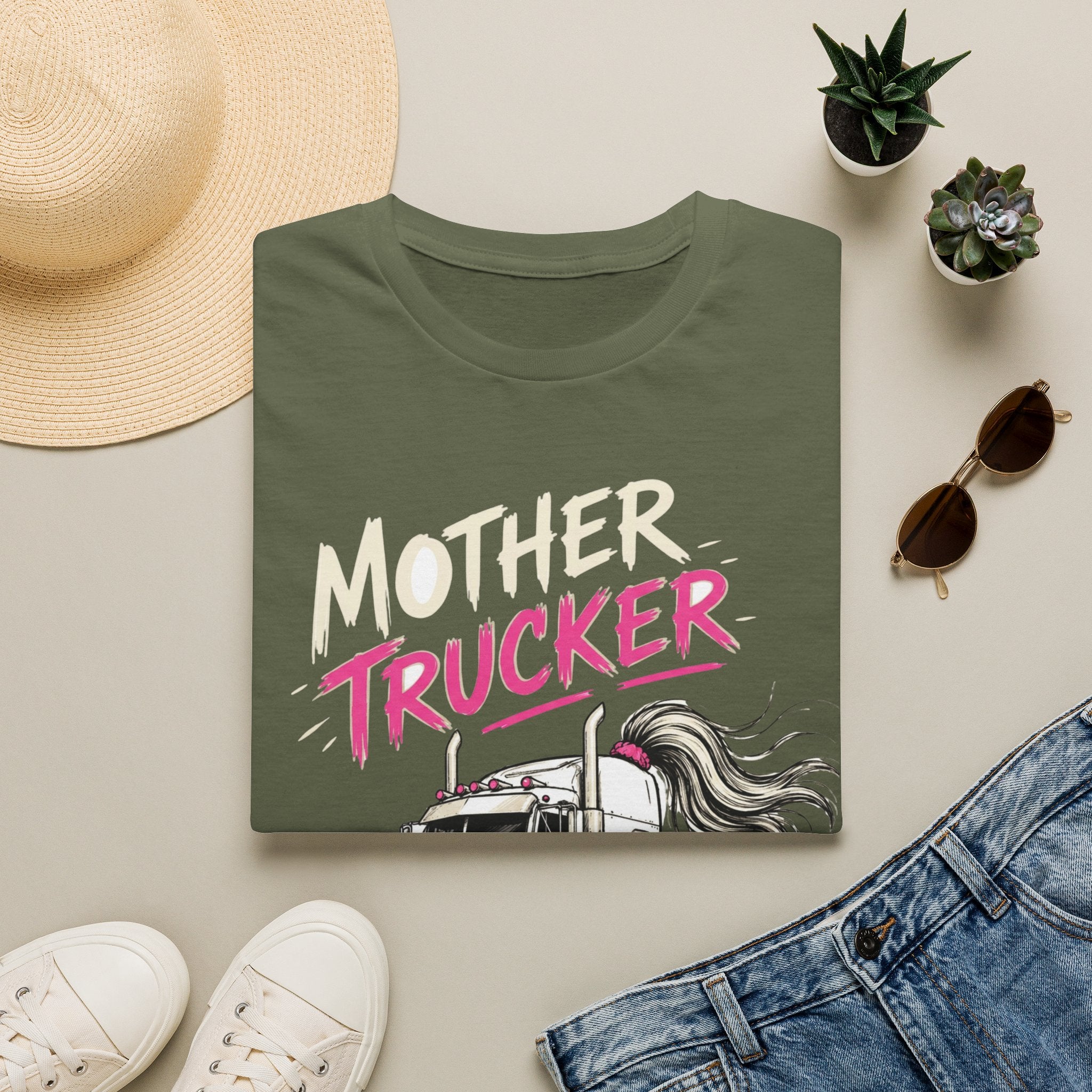 Mother Trucker | Trucker T-shirt