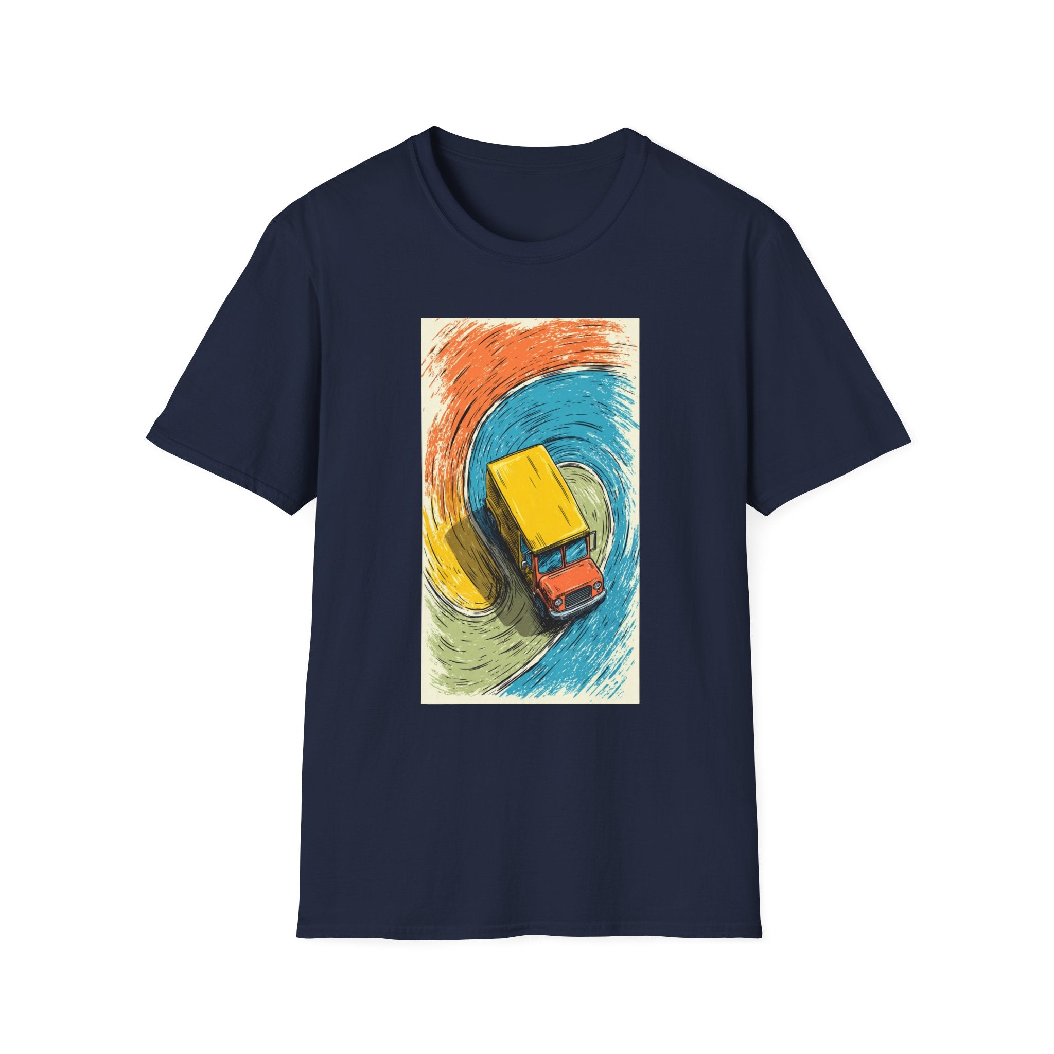 U-Turn Truck | Trucker T-shirt