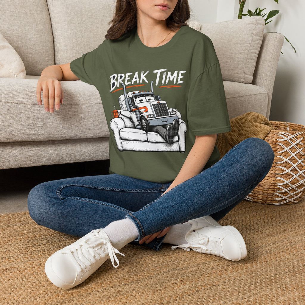 Break Time | Trucker T-shirt