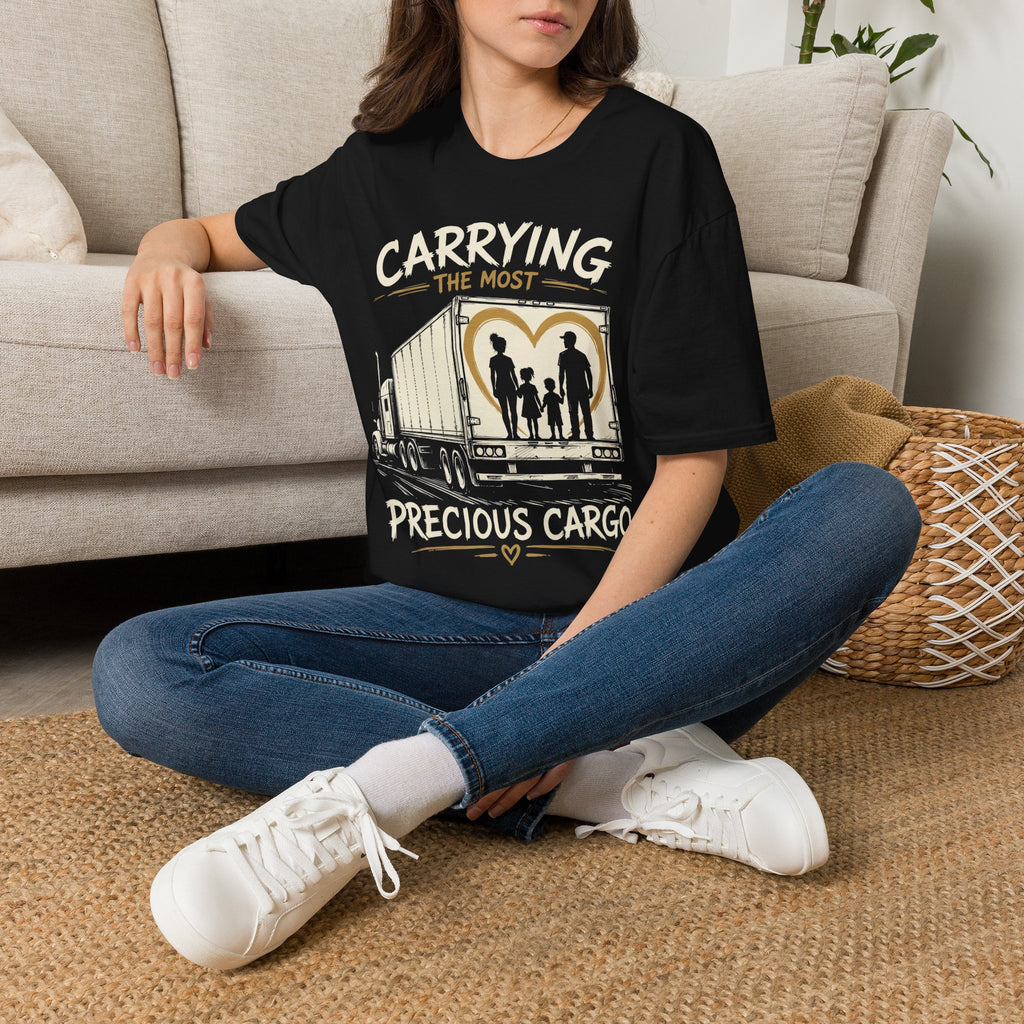 Carrying The Most Precious Cargo | Trucker T-shirt