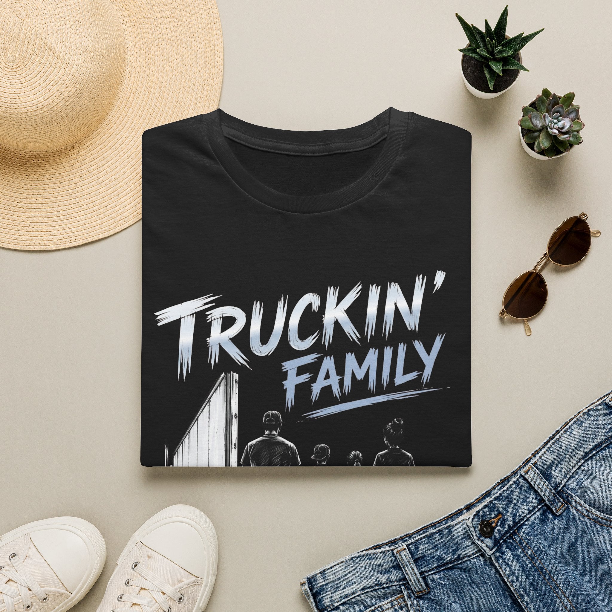 Trucking Family | Trucker T-shirt