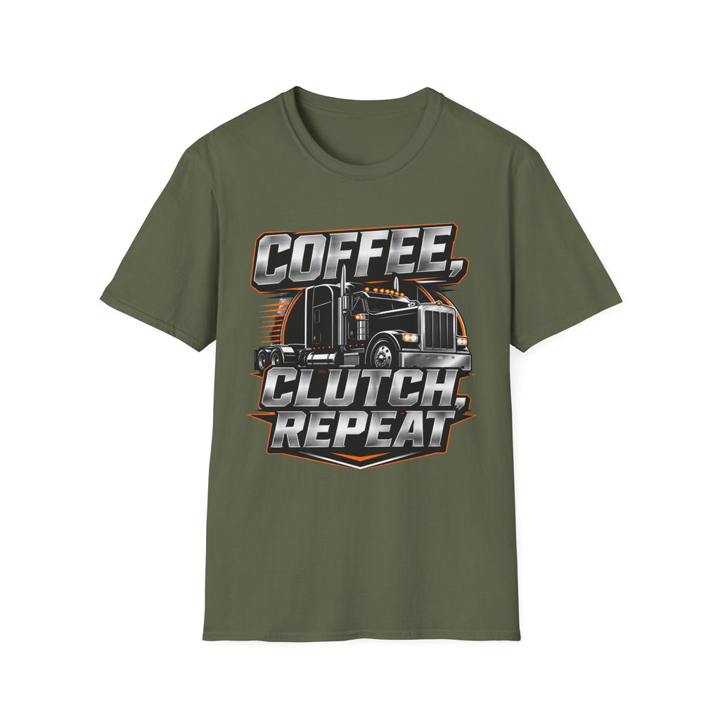 Coffee Clutch Repreat # 1 | Trucker T-shirt