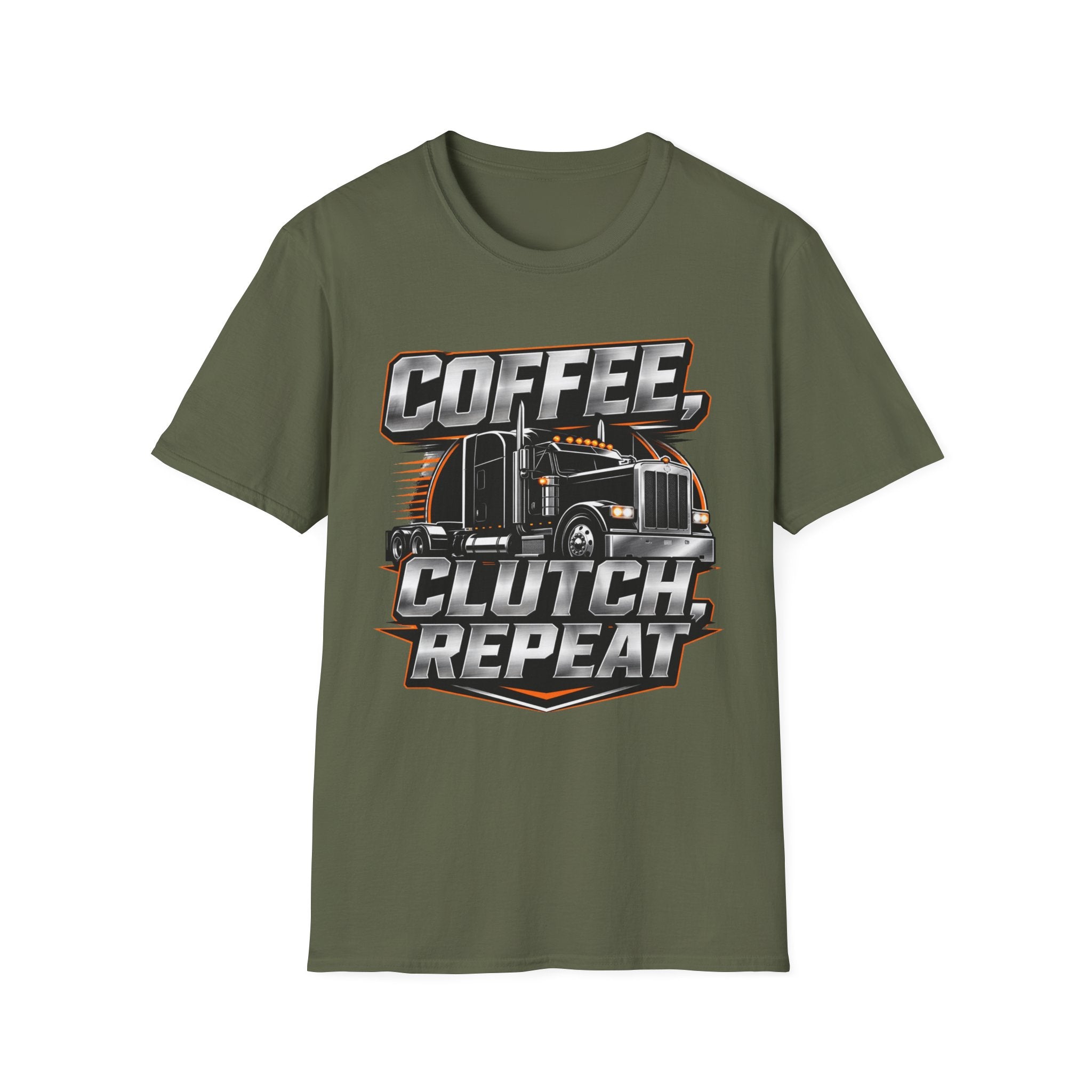 Coffee Clutch Repreat # 1 | Trucker T-shirt