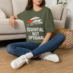 Essential Not Optional | Trucker T-shirt