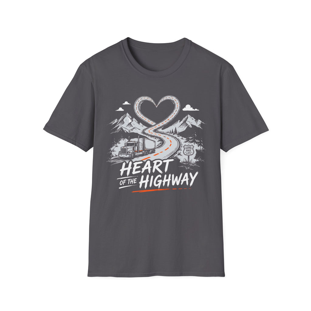 Heart Of The Highway | Trucker T-shirt