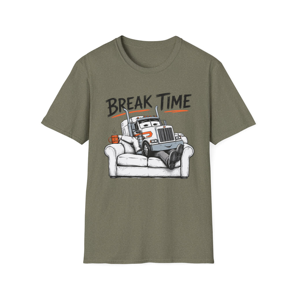 Break Time For Trucker - T-Shirt