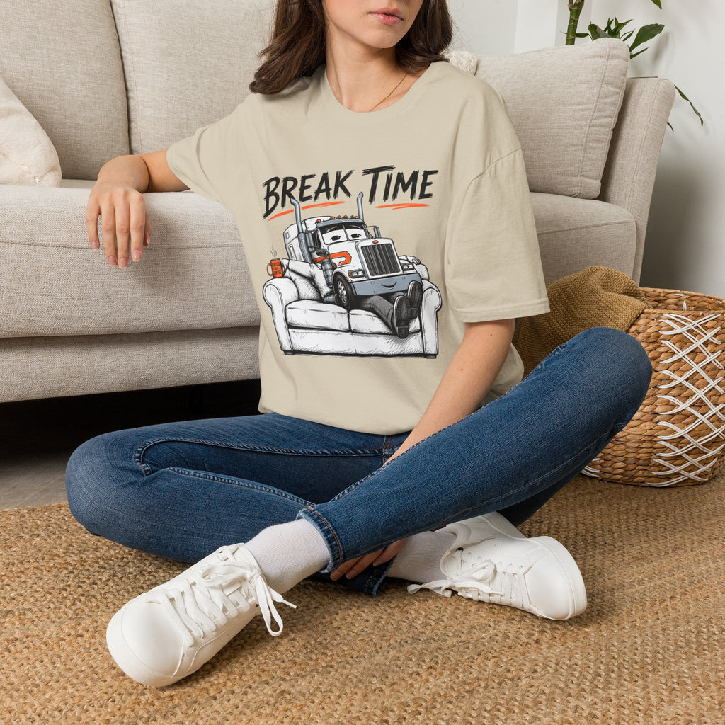 Break Time For Trucker - T-Shirt