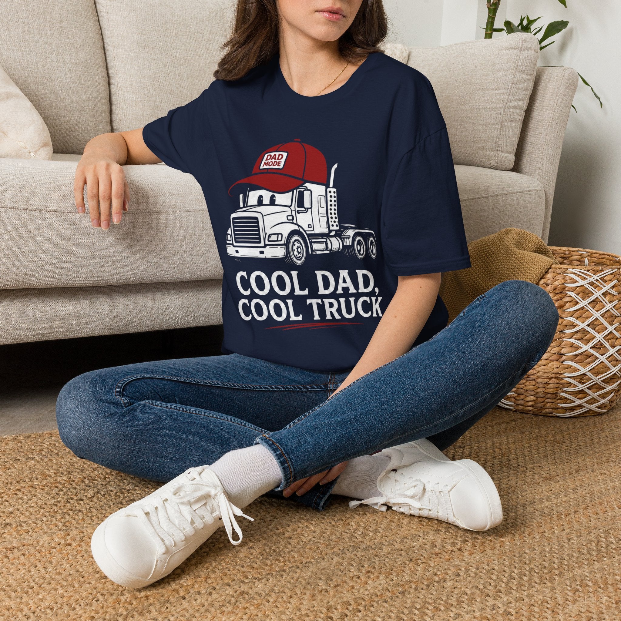 Cool Dad Cool Truck | Trucker T-shirt