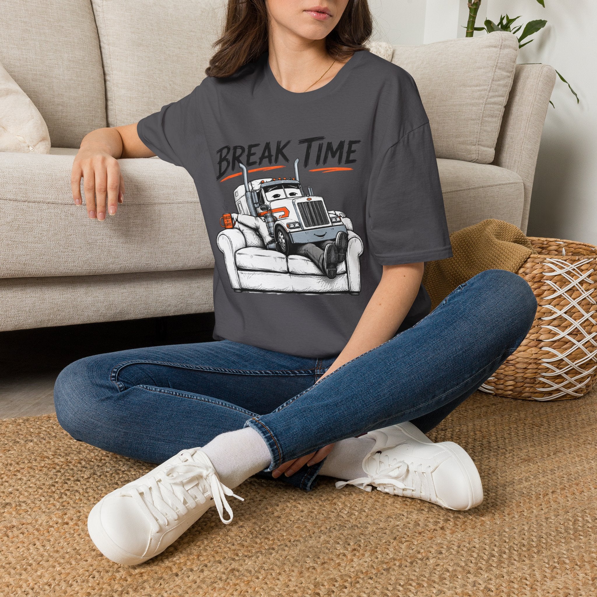Break Time For Trucker - T-Shirt