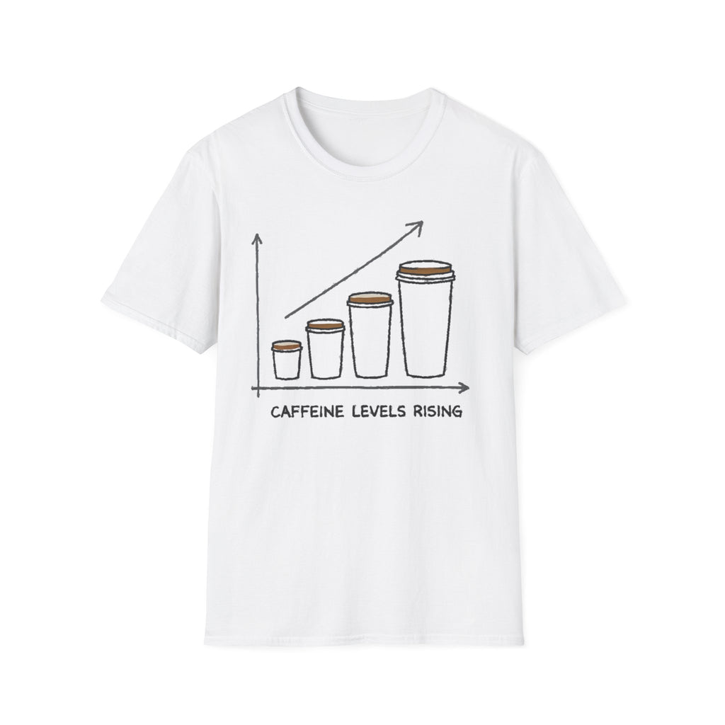 Coffee Level Rising  - T-Shirt