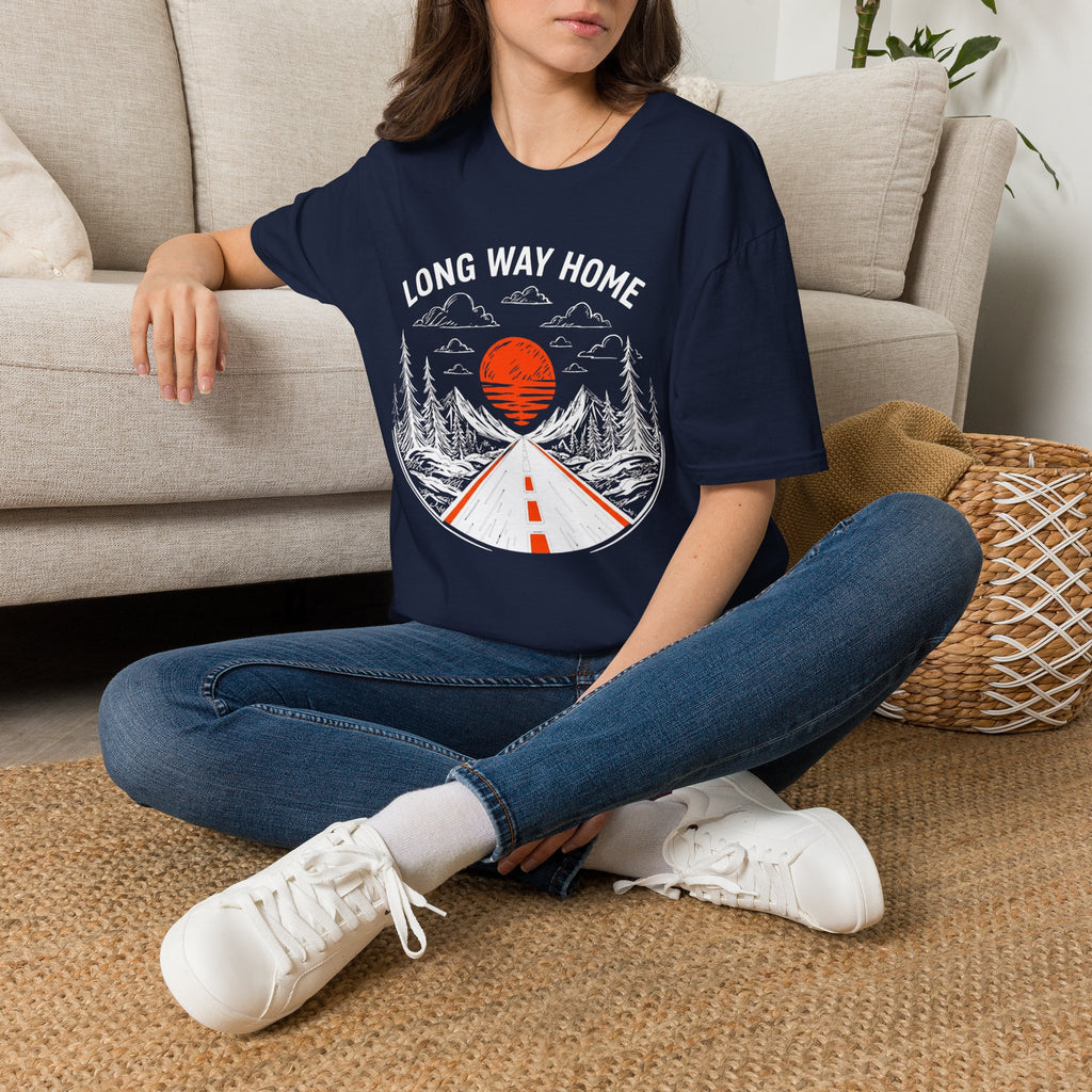 Long Way Home | Trucker T-shirt