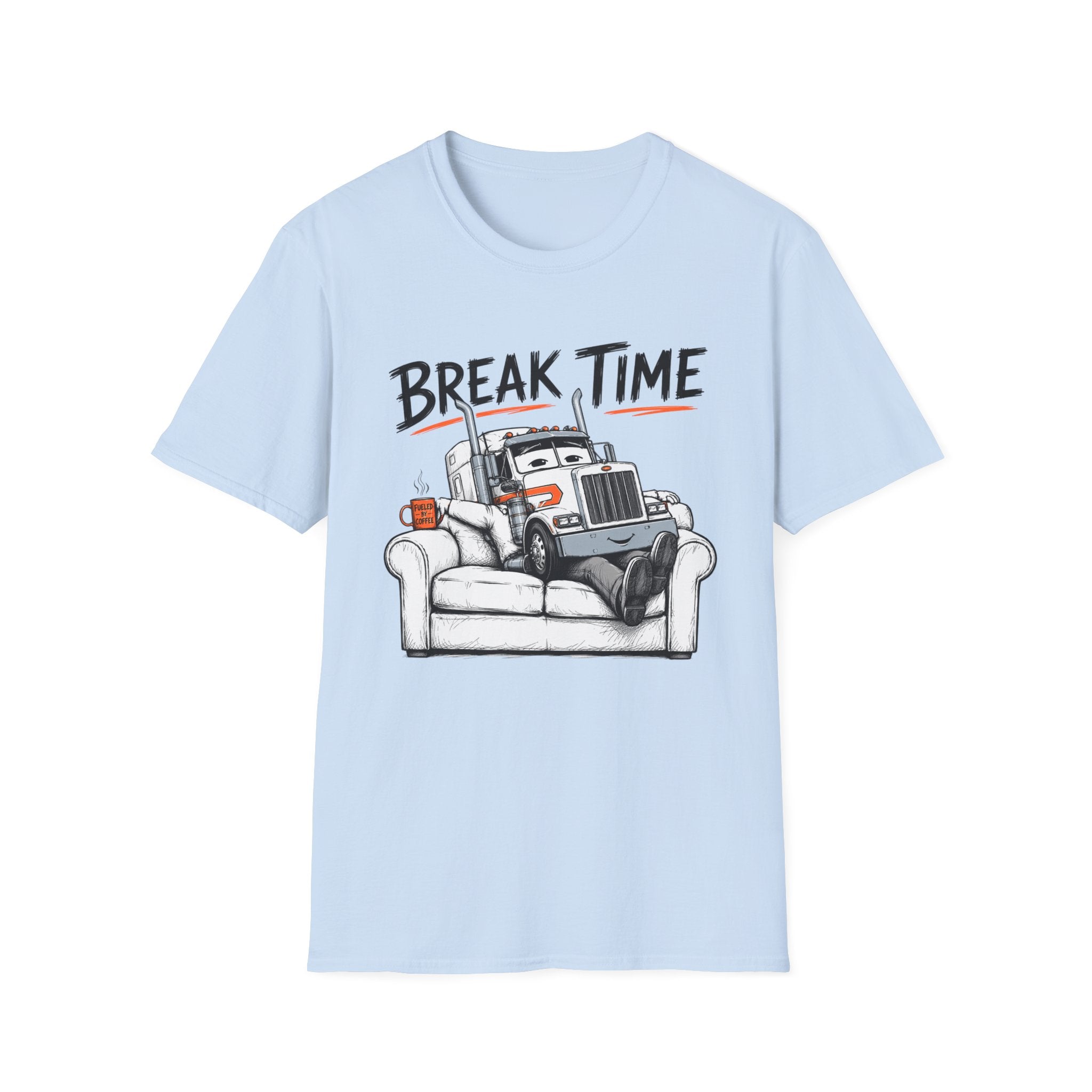 Break Time For Trucker - T-Shirt
