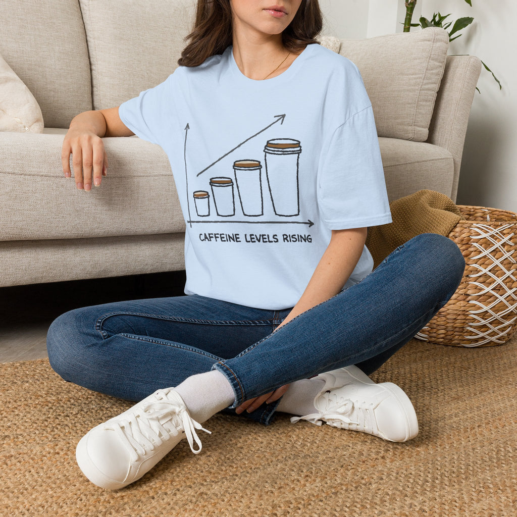 Coffee Level Rising  - T-Shirt