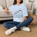Coffee Level Rising  - T-Shirt