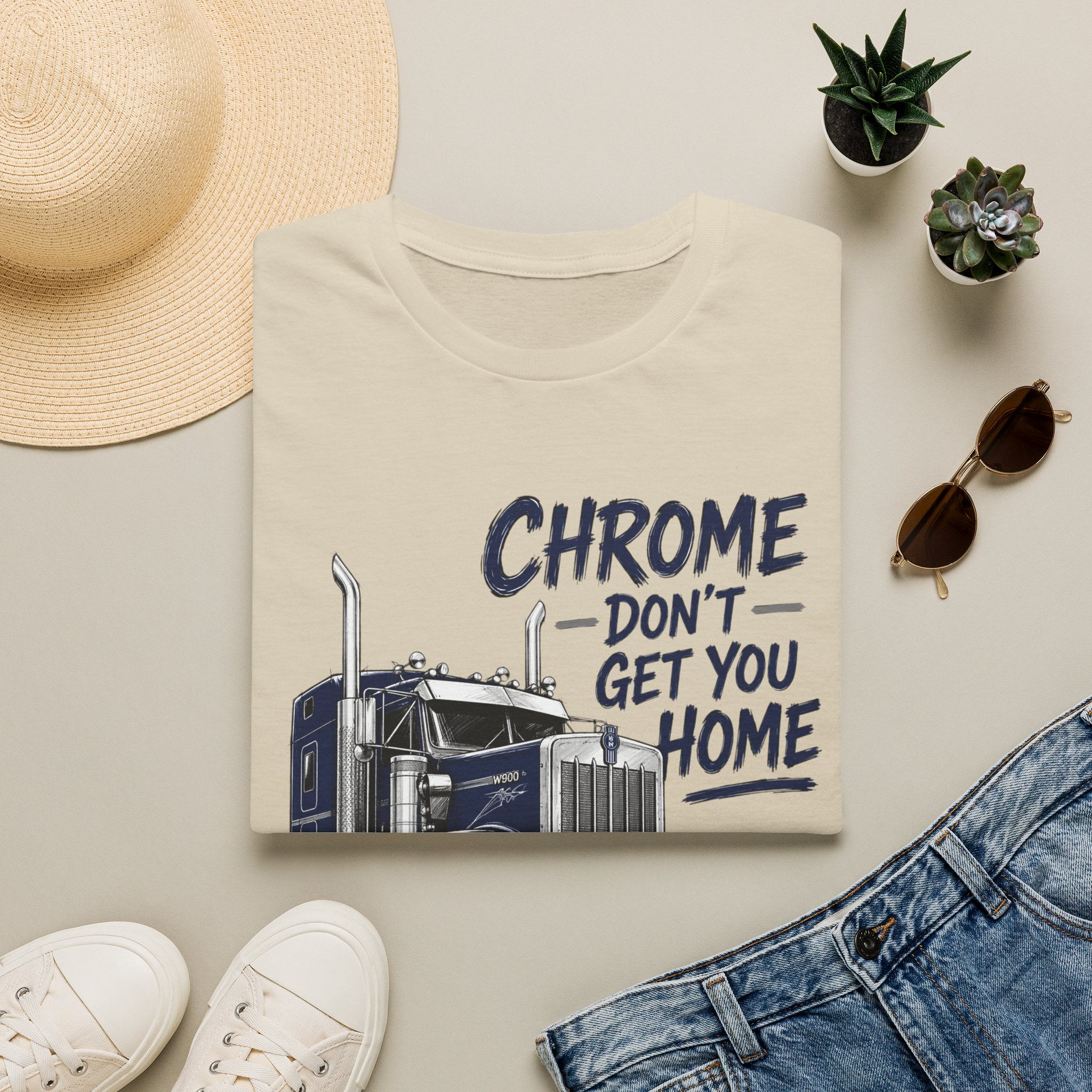 Chrome Don't Get You Home - T-Shirt