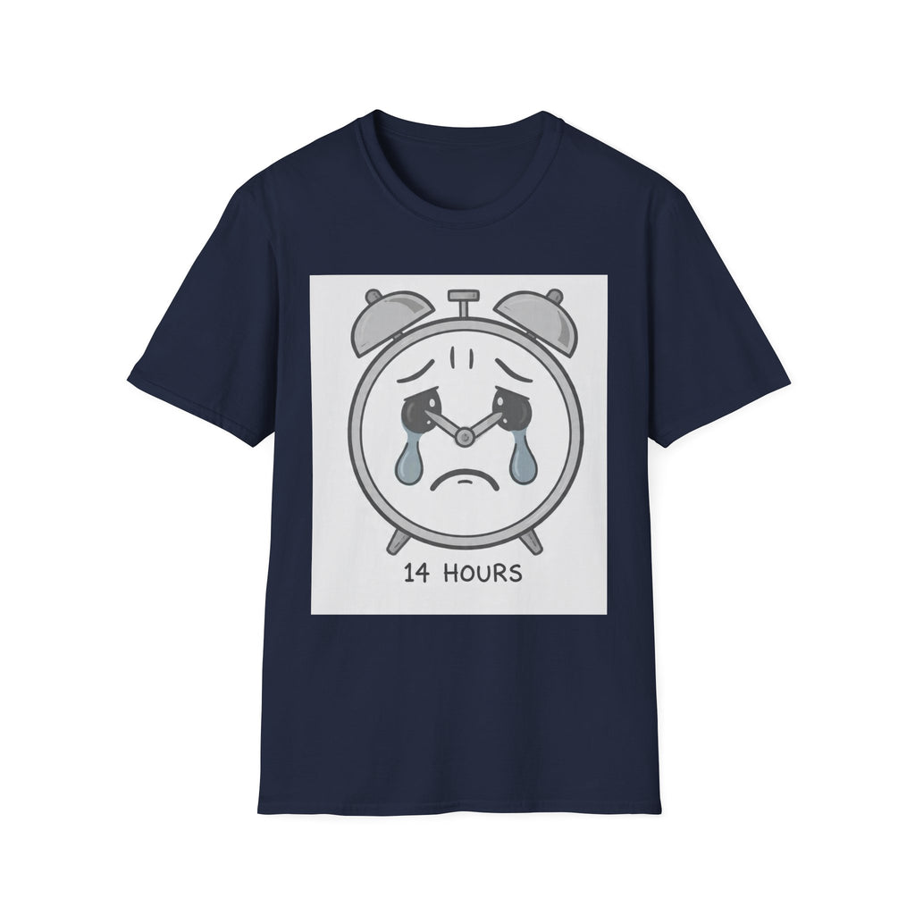 14 Hours - Crying Clock| Trucker T-shirt