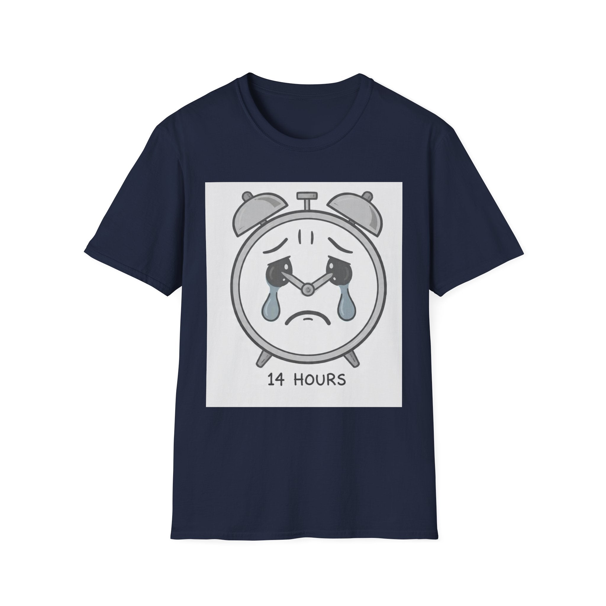 14 Hours - Crying Clock| Trucker T-shirt
