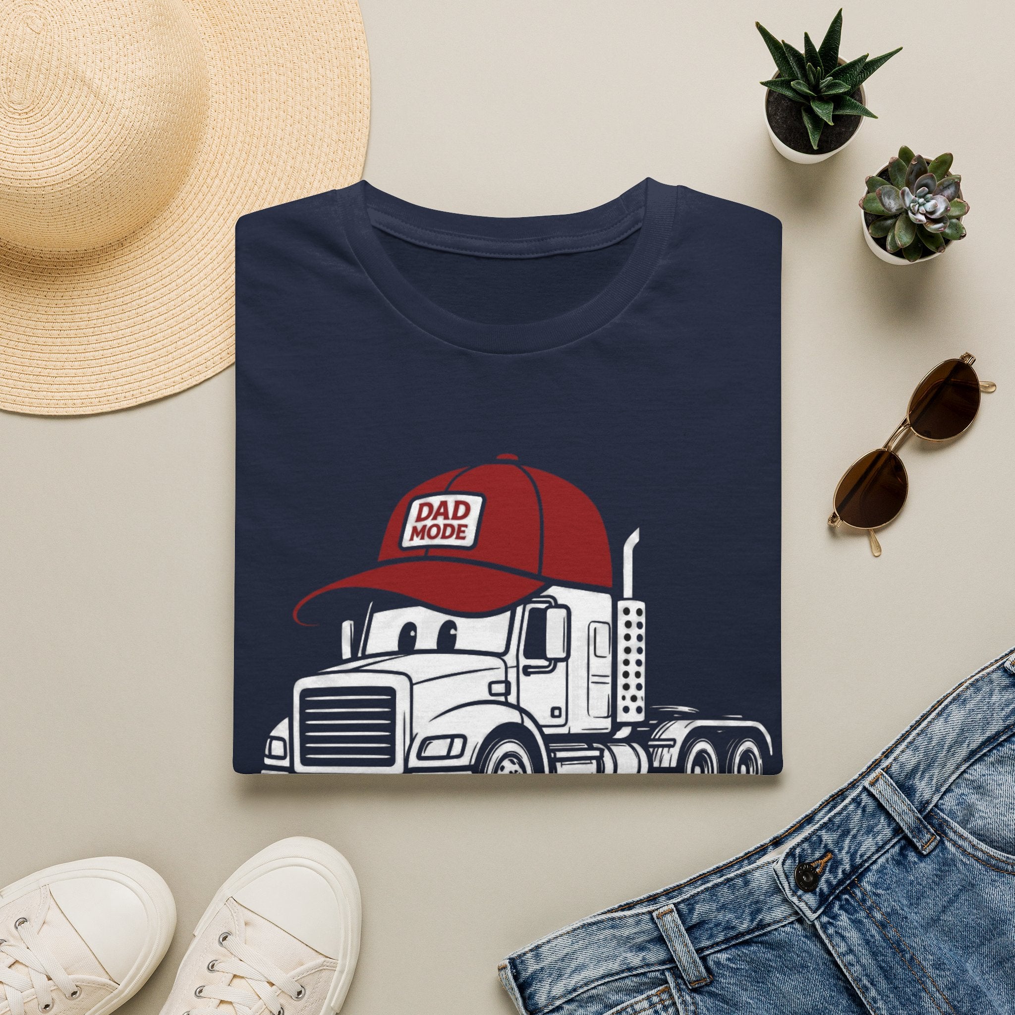 Cool Dad Cool Truck | Trucker T-shirt