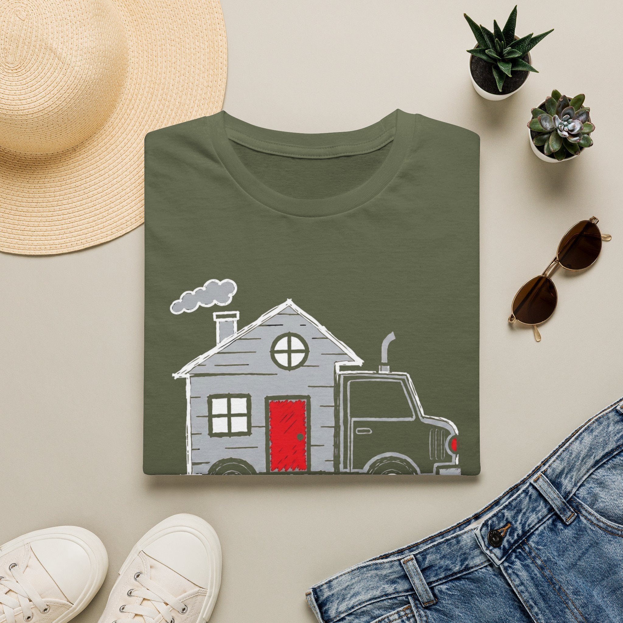 Home Is Where You Park It | Trucker T-shirt