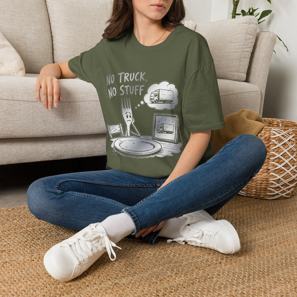 No Truck No Stuff | Trucker T-shirt