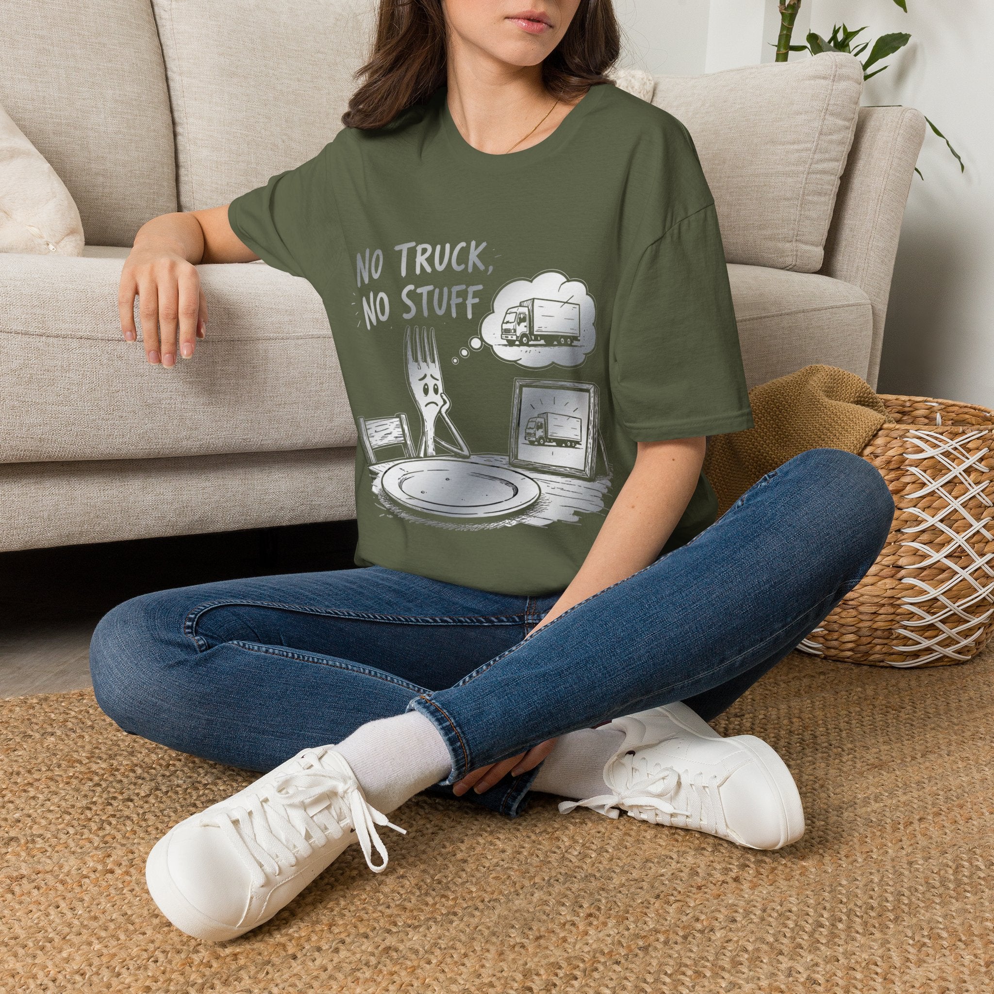No Truck No Stuff | Trucker T-shirt