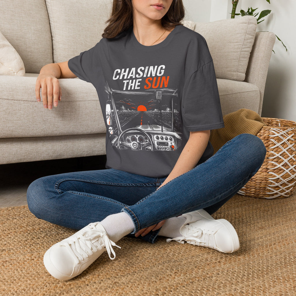 Chasing The Sun | Trucker T-shirt