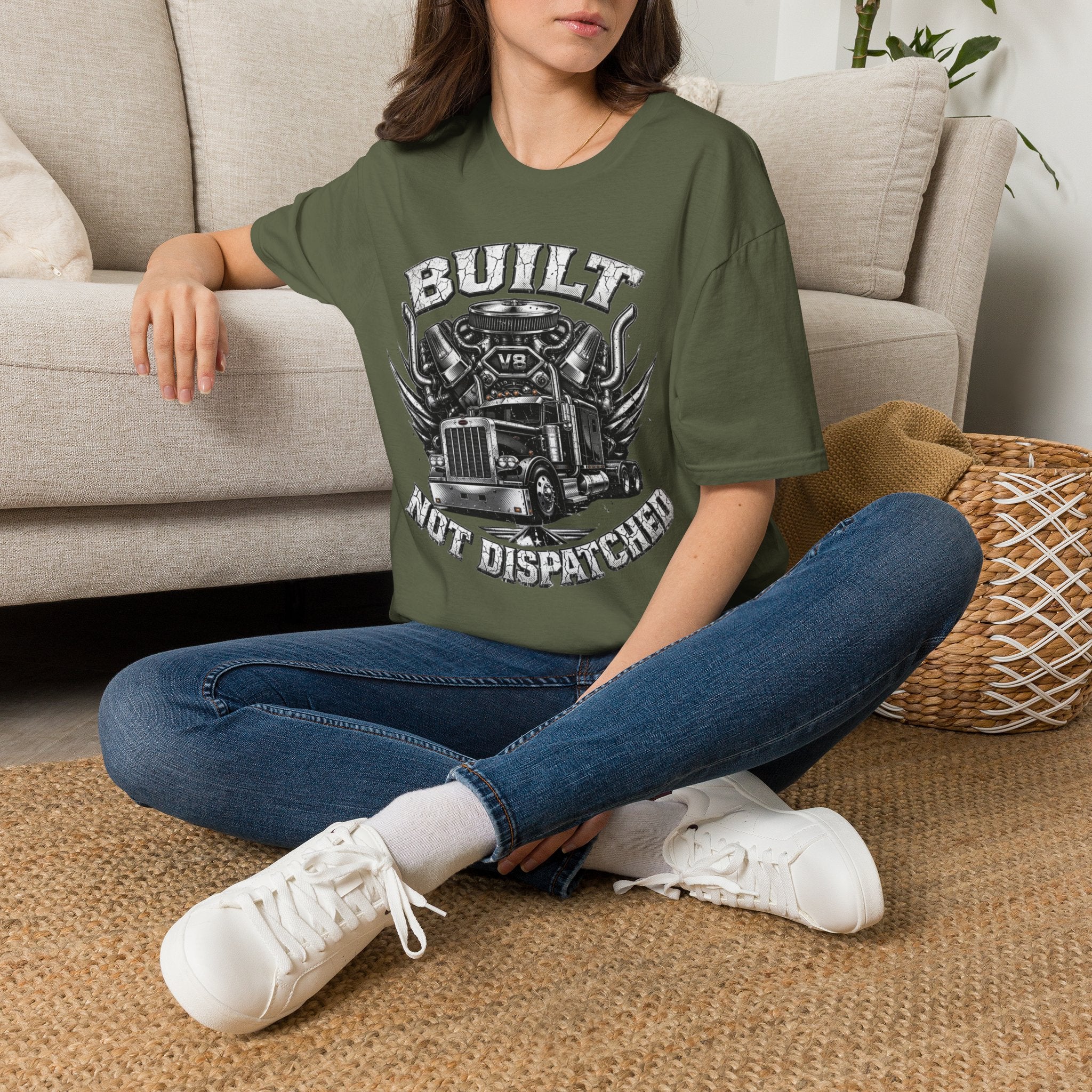 Built Not Dispatched | Trucker T-shirt