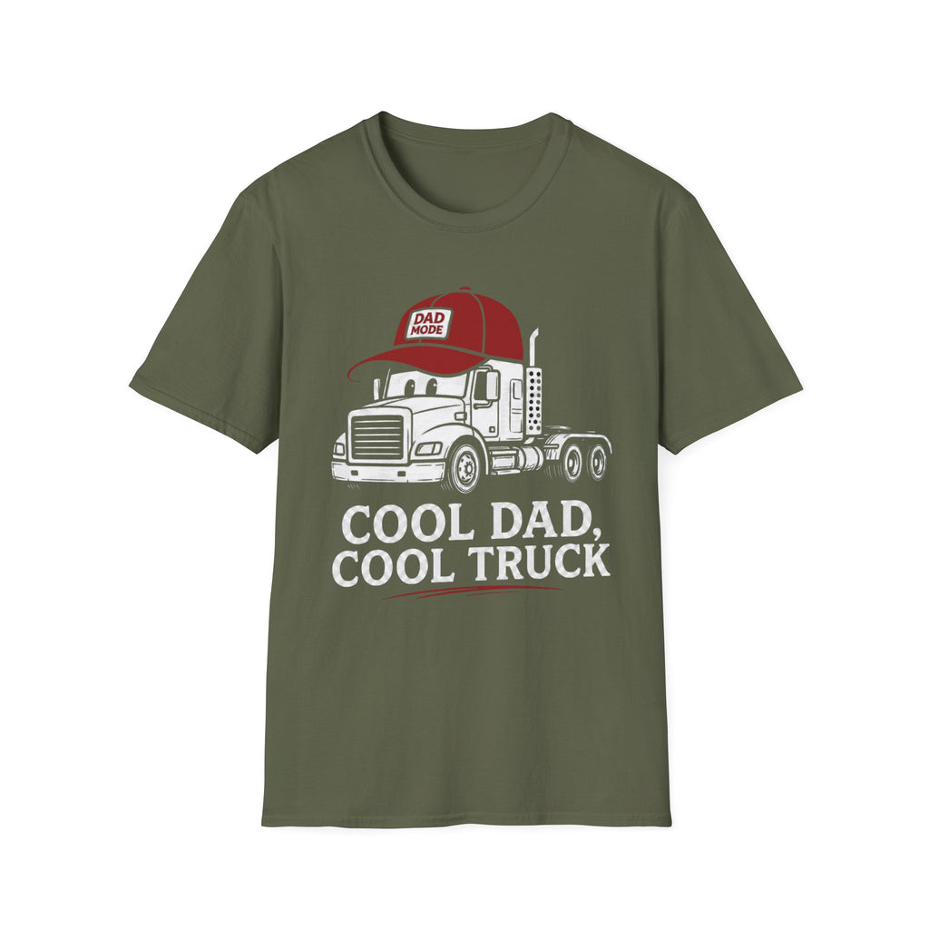 Cool Dad Cool Truck | Trucker T-shirt