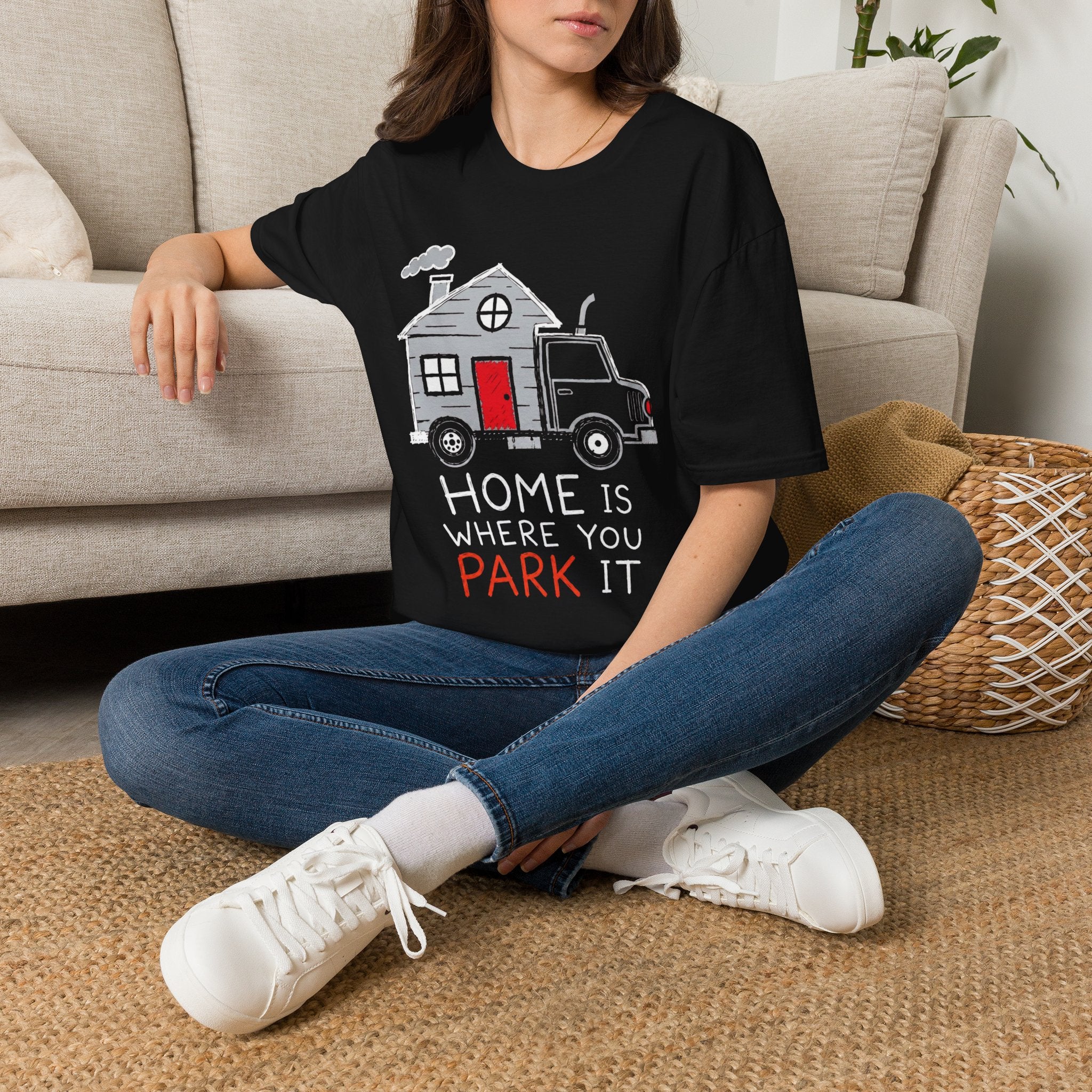 Home Is Where You Park It | Trucker T-shirt