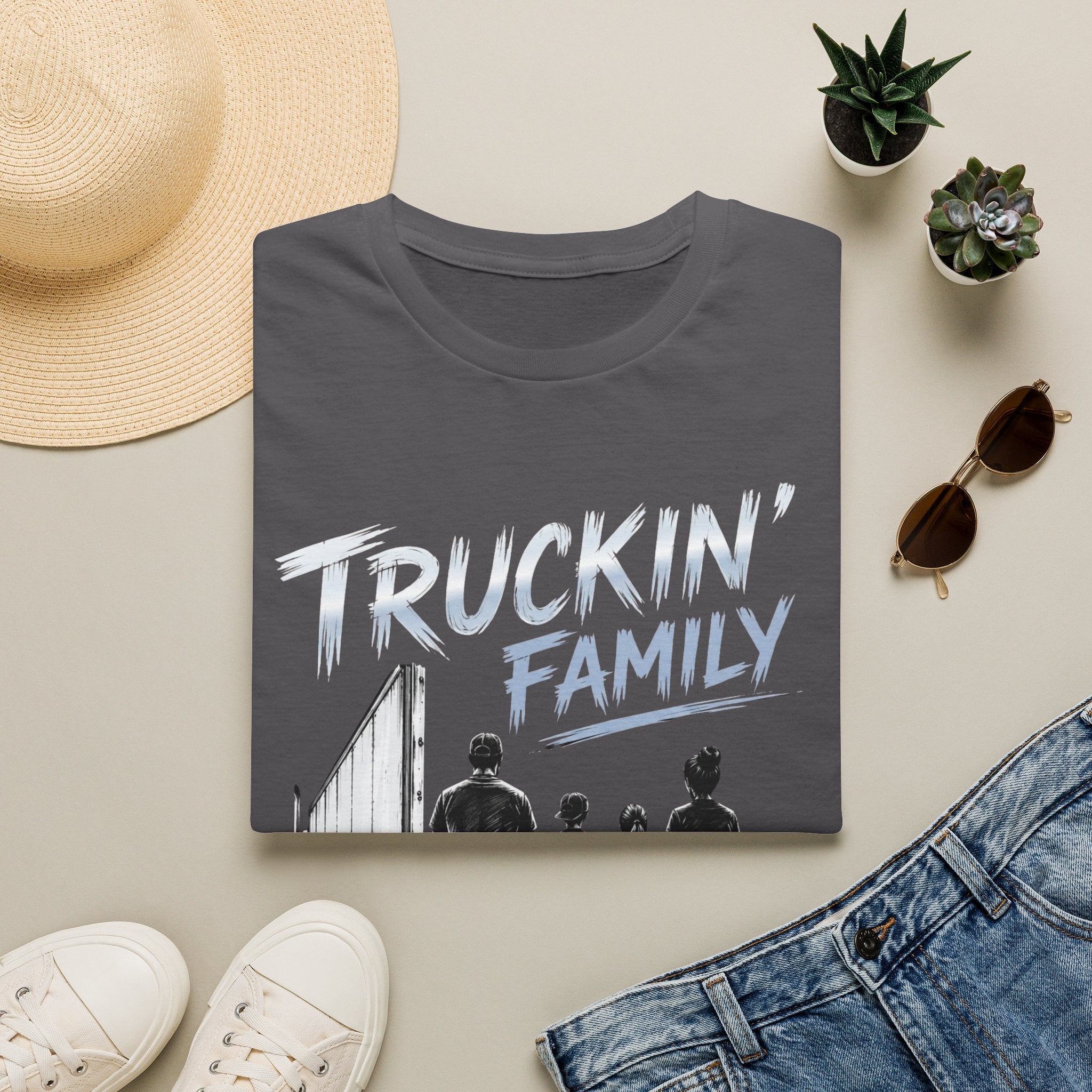 Trucking Family | Trucker T-shirt