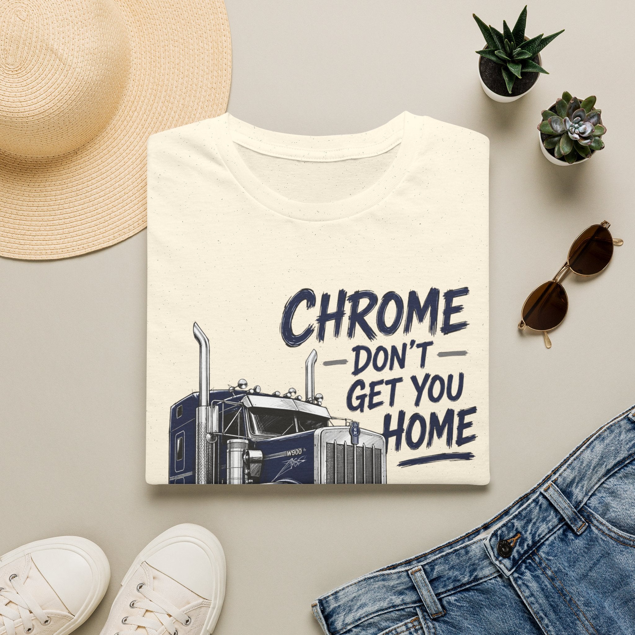 Chrome Don't Get You Home - T-Shirt