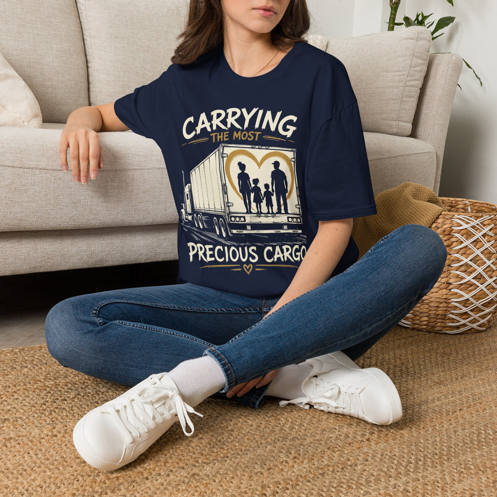 Carrying The Most Precious Cargo | Trucker T-shirt