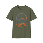 Just Getting Started l | Trucker T-shirt