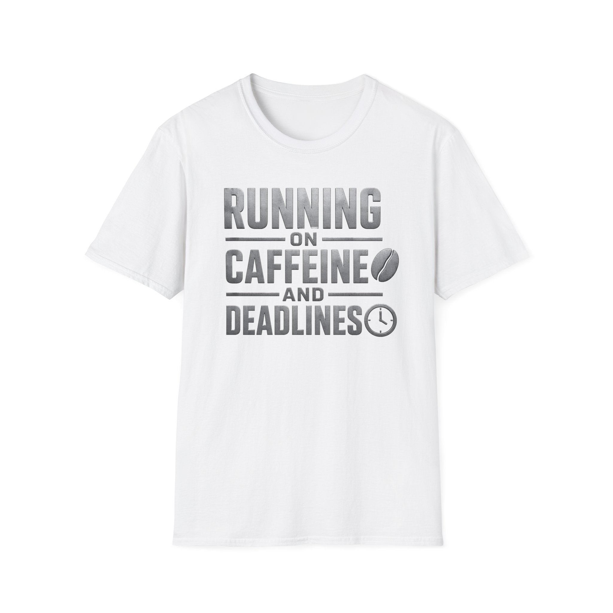 Running on Caffeine and Deadlines T-Shirt