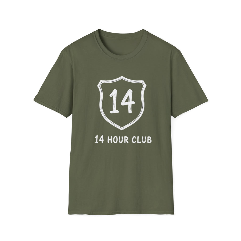14 Hour Club | Trucker T-shirt