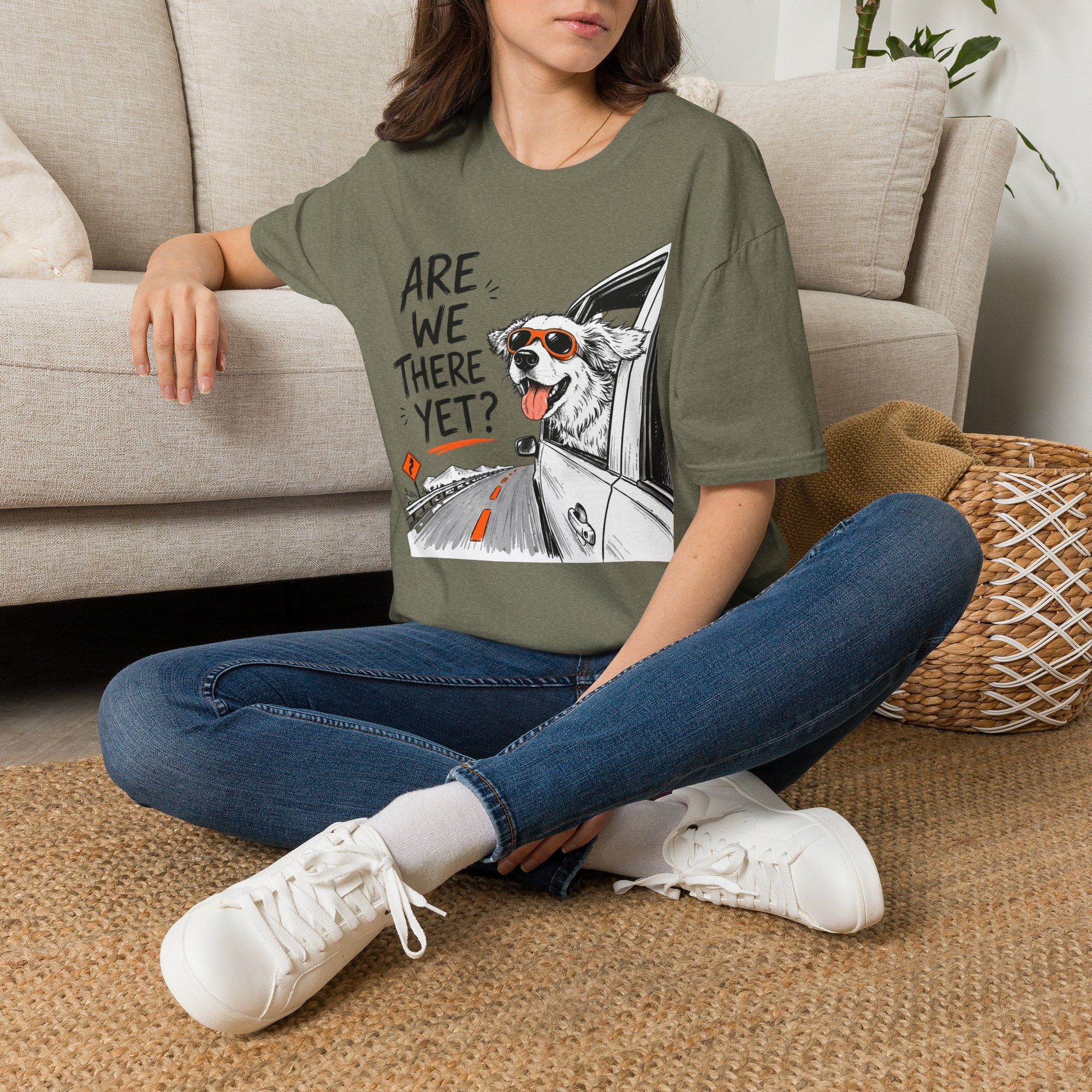 Dog Are We There yet - T-Shirt