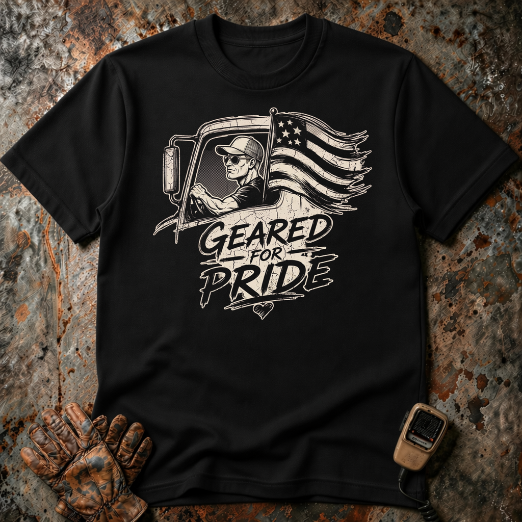 Geared For Pride | Trucker T-shirt