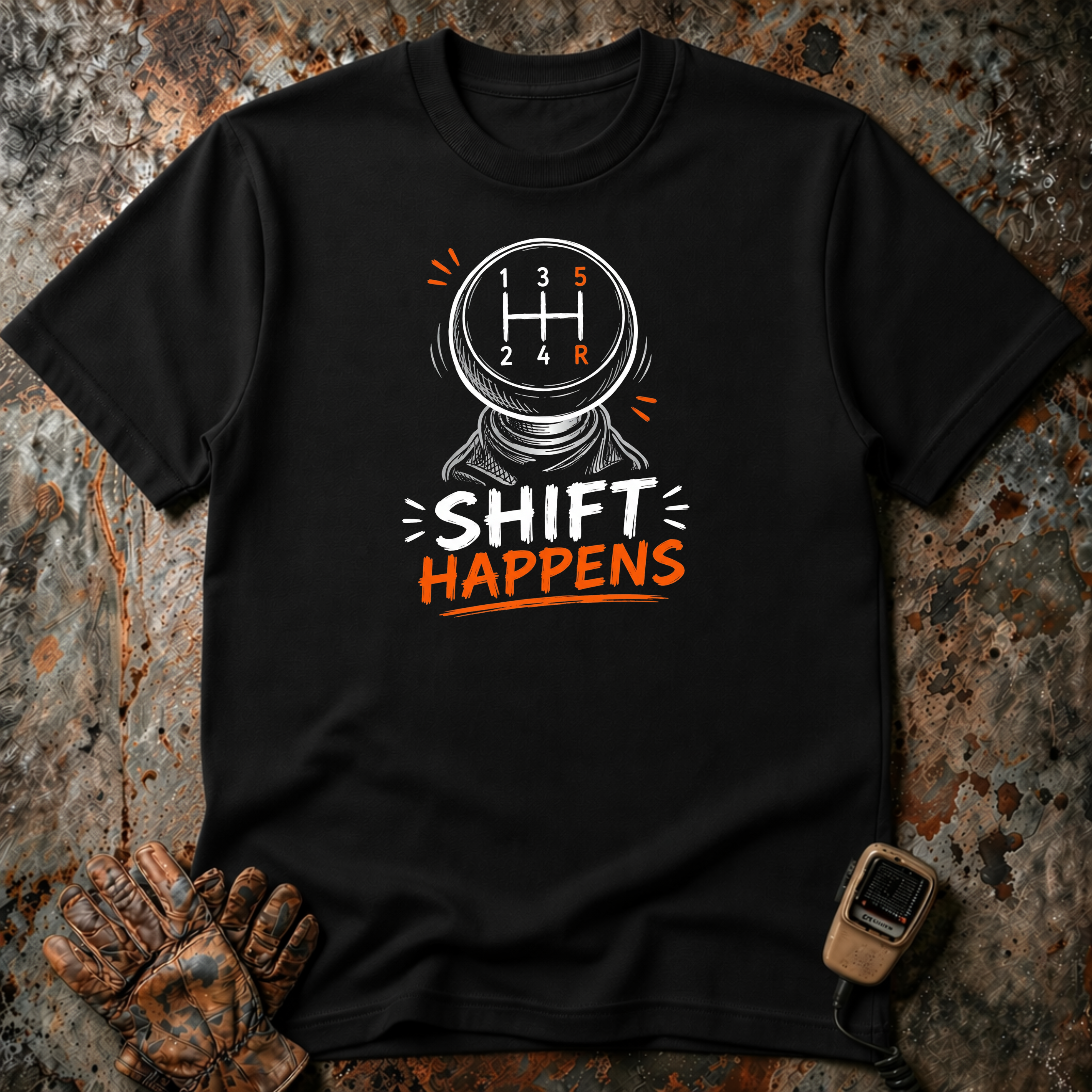 Shift Happens | Trucker T-shirt