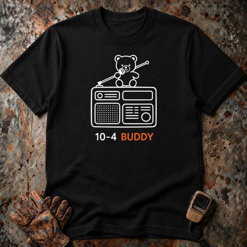 10-4 Buddy Radio | Trucker T-shirt