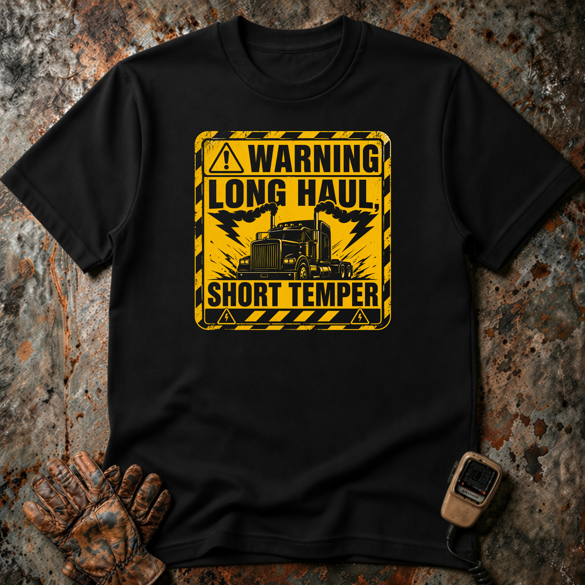 Long-haul Short Temper | T-shirt