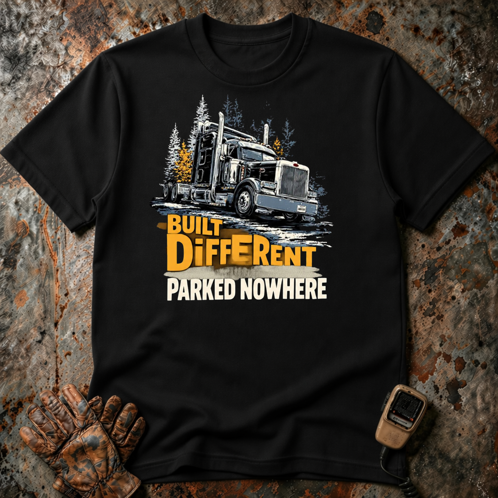 Built Different Parked No Where | T-shirt