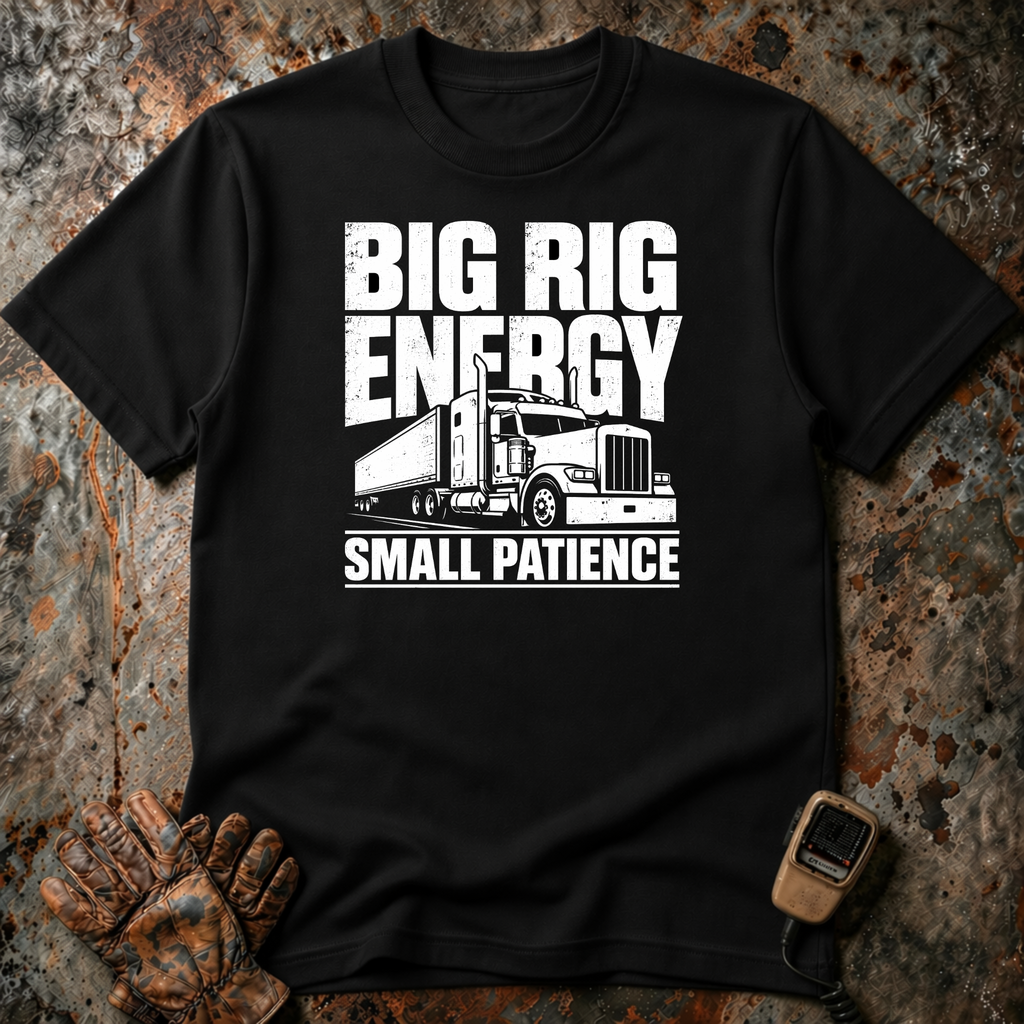 Big Rig Energey Small Patience | T-shirt