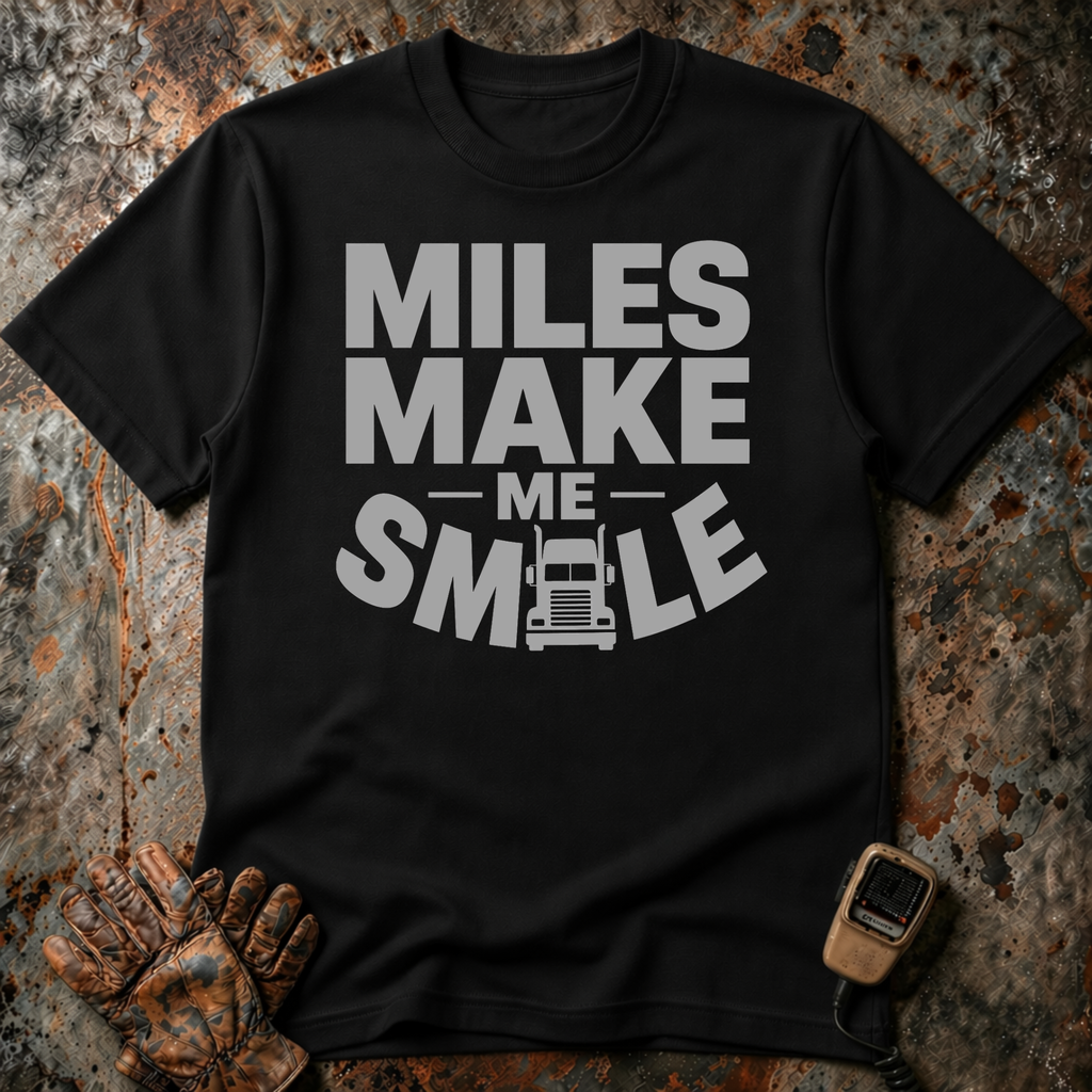 Miles Make Me Smile | T-shirt