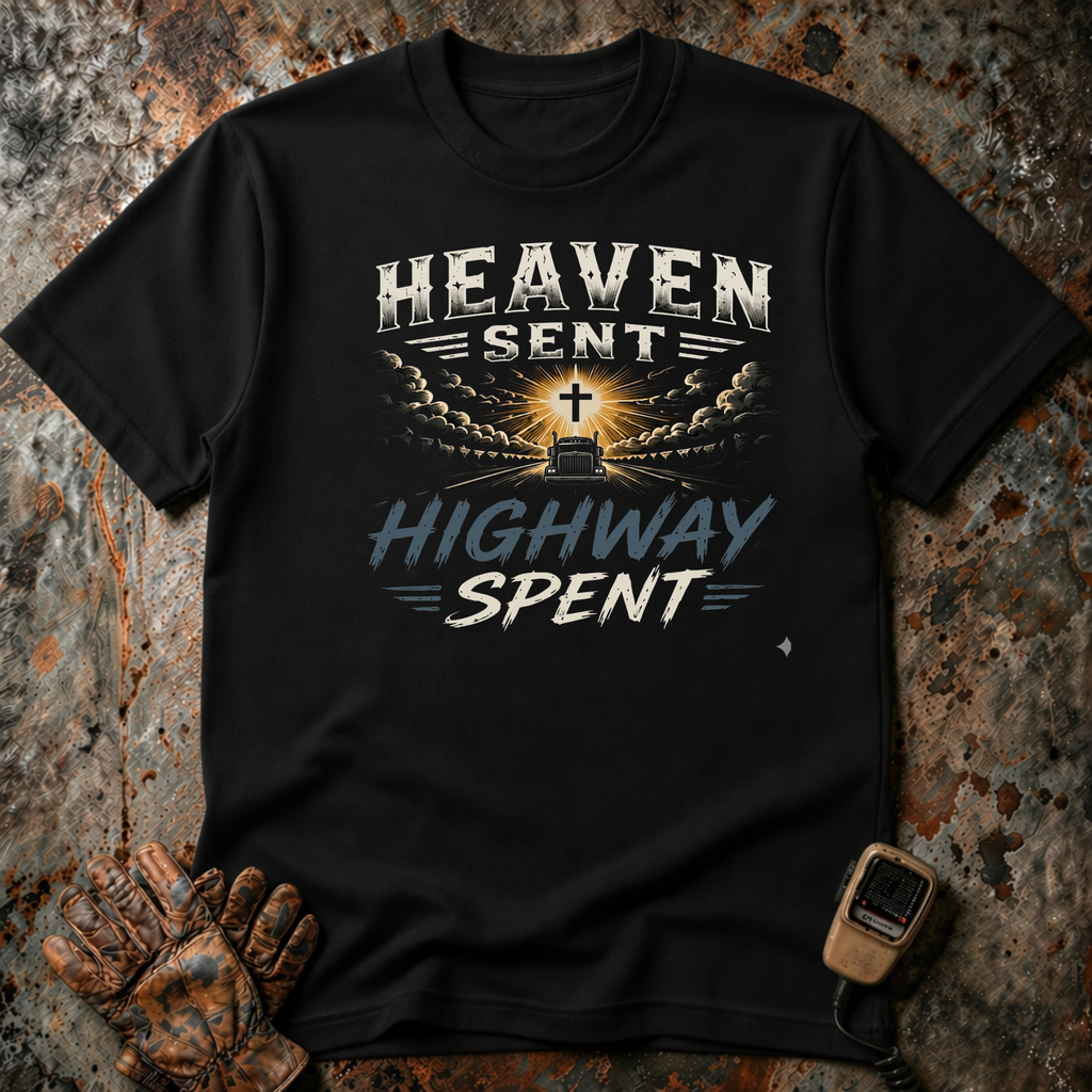 Heaven Sent Highway Spent | T-shirt
