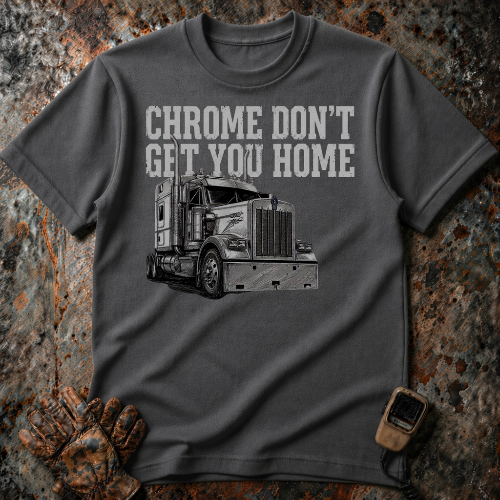 Chrome Don't Get You Home | Trucker T-shirt