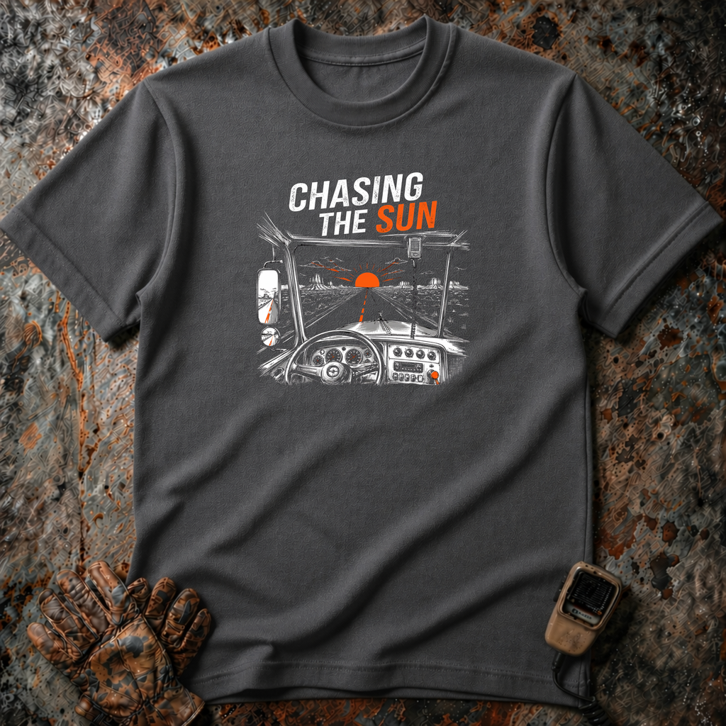 Chasing The Sun | Trucker T-shirt