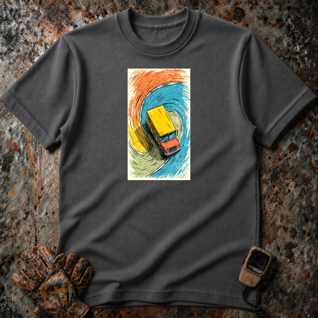 U-Turn Truck | Trucker T-shirt