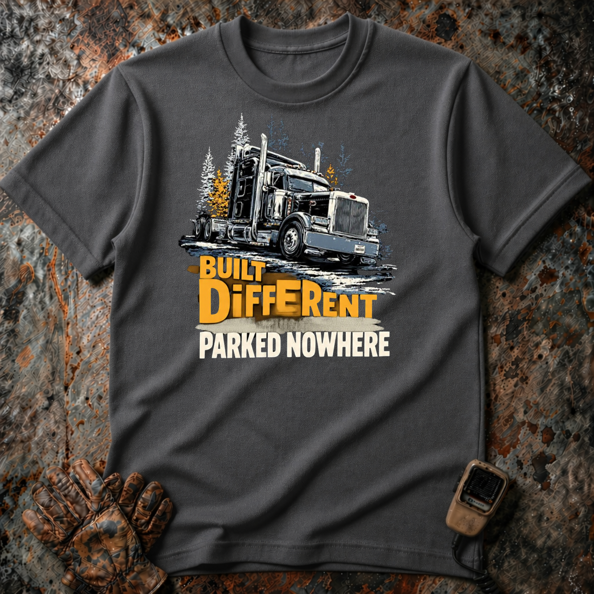 Built Different Parked No Where | T-shirt
