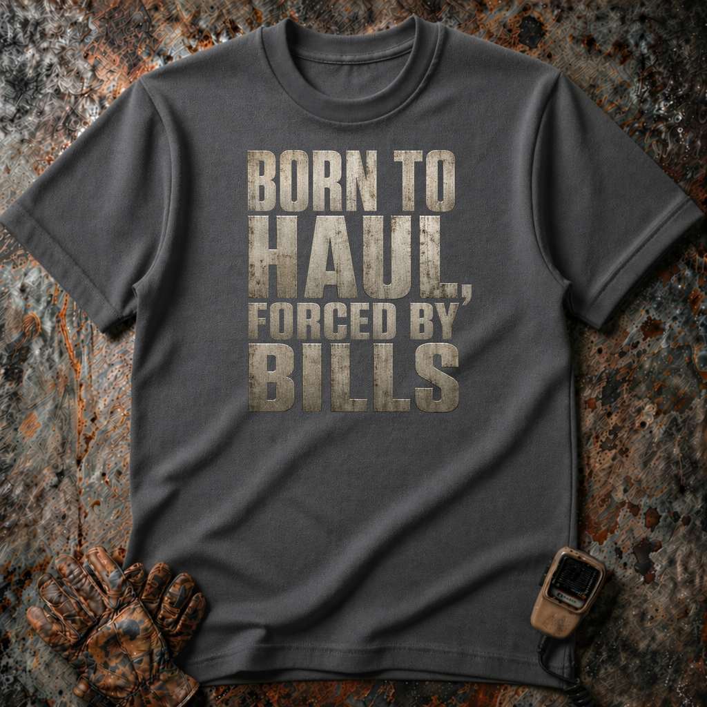 Born To Haul Forced By Bills | T-shirt