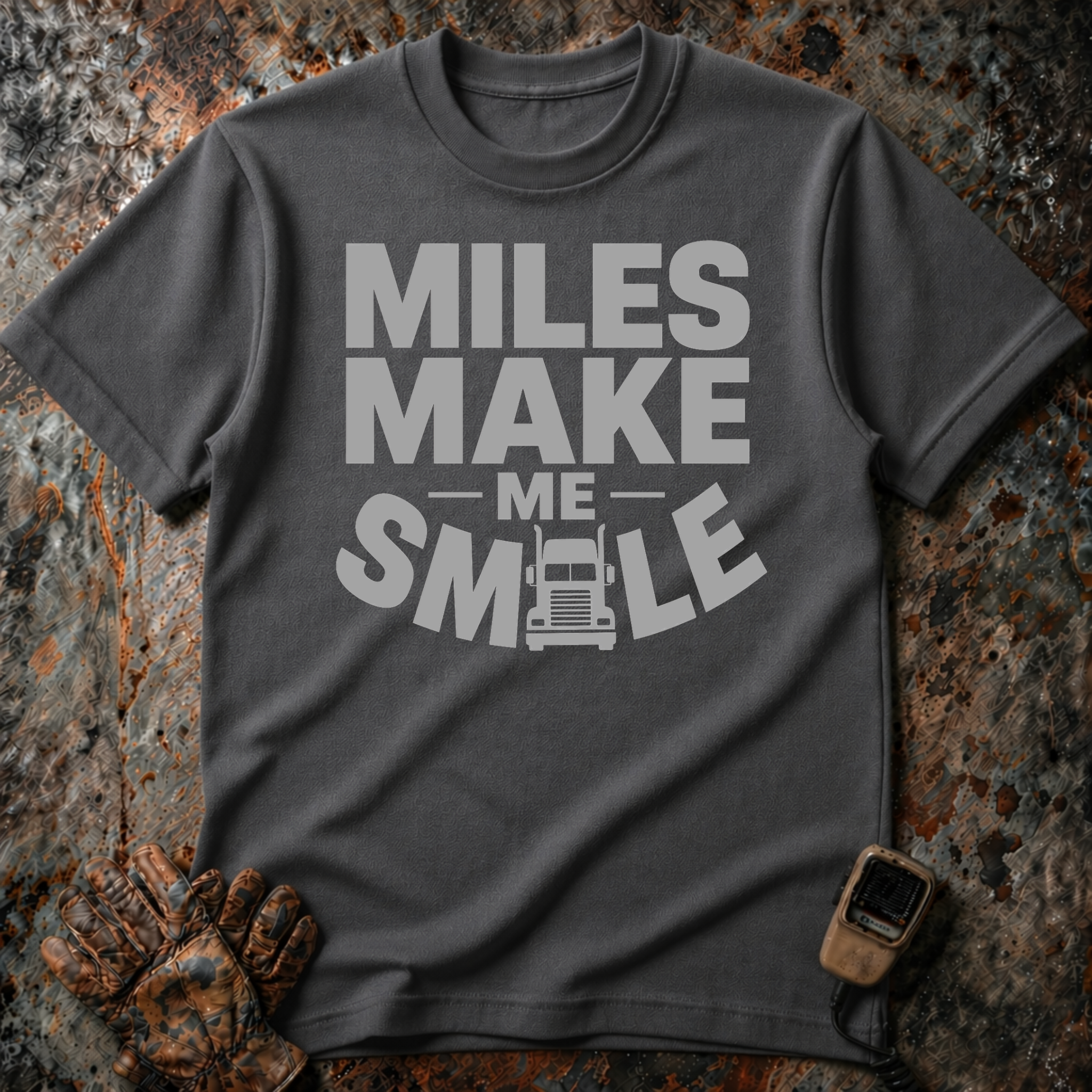 Miles Make Me Smile | T-shirt